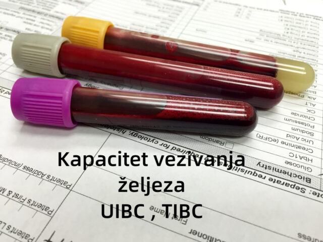 kapacitet vezivanja željeza (TIBC, UIBC)